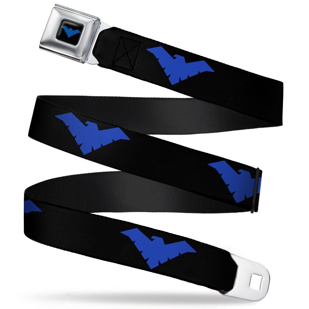 2528 Belts Buckle-down Seatbelt Nightwing Wbm179 Belt, Multicolor, 1.5 Wide